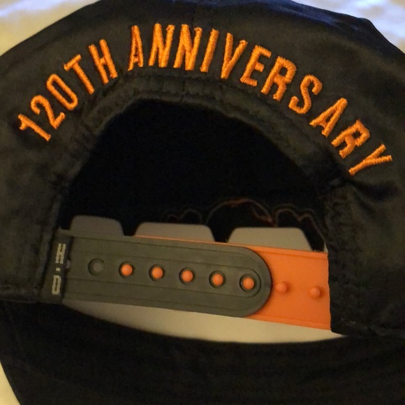 Harley Davidson 120th Anniversary Men’s Racing Flag Eagle SnapBack Hat OS NWT - Picture 9 of 16